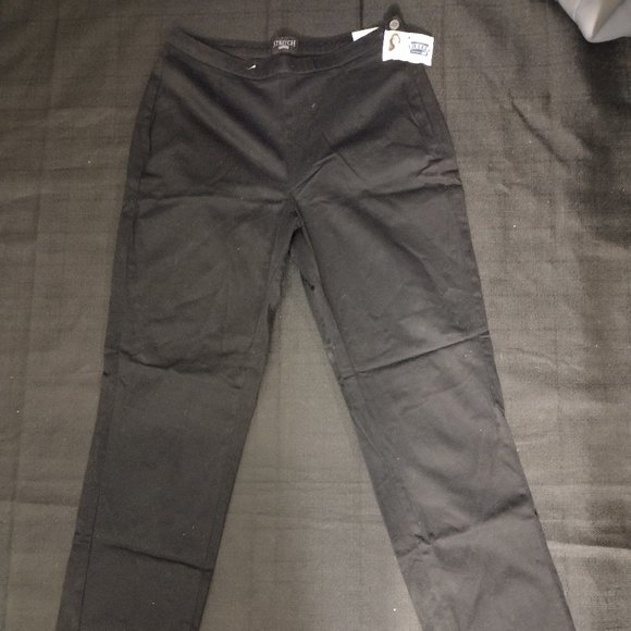 NWT Riders by Lee Black Pants Women’s Size 8m NEW - Picture 1 of 4